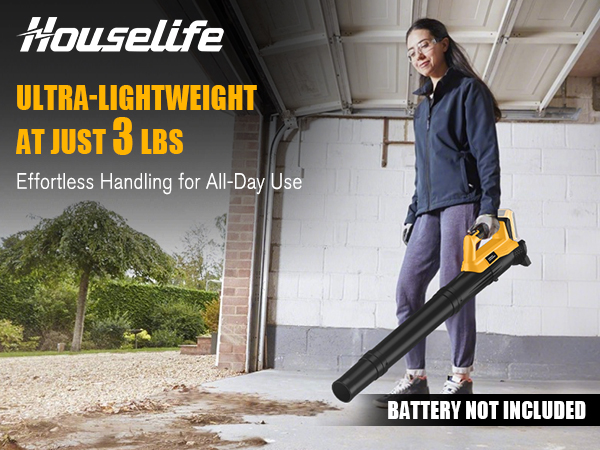 battery powered leaf blower