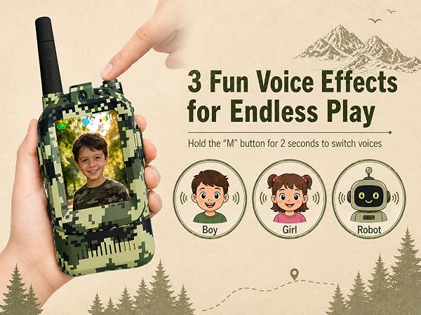 walkie talkies with video