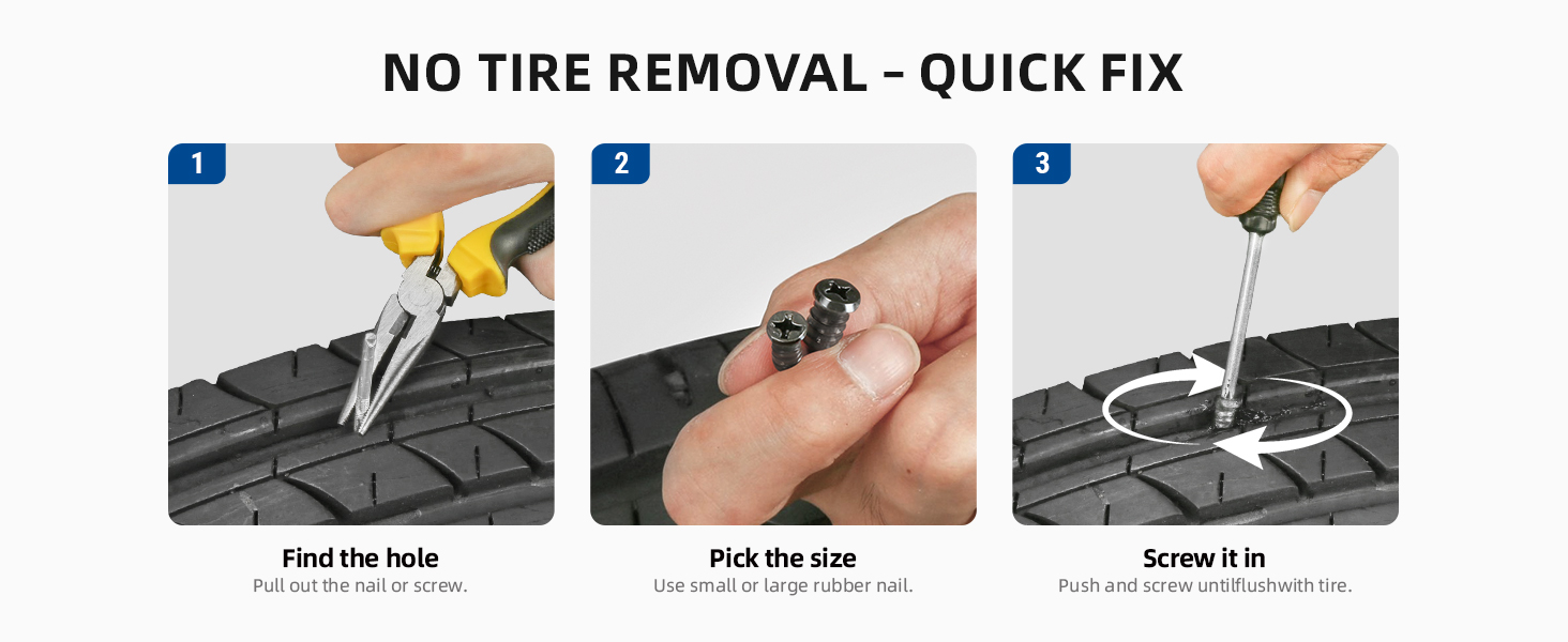 tire plugs screw type