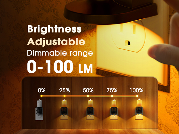 DIMMABLE NIGHT LIGHT