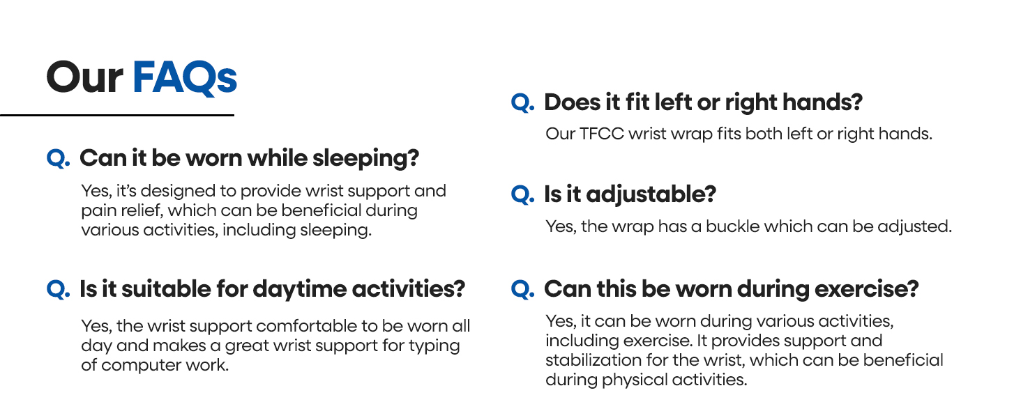 wrist wrap TFCC carpal tunnel wrist tendonitis