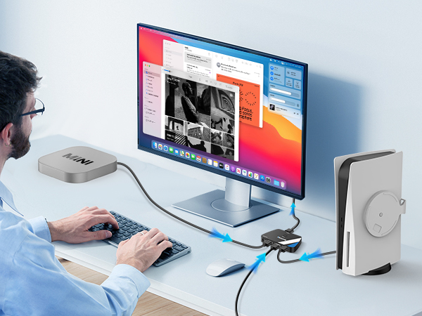 hdmi splitter 3 in 1 out