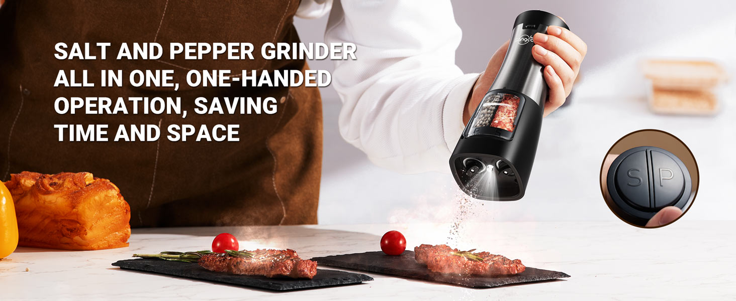 electric salt and pepper grinder set salt and pepper shakers set electr