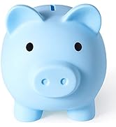 Large Piggy Bank, Unbreakable Plastic Money Bank, Coin Bank for Girls and Boys, Large Size Piggy ...