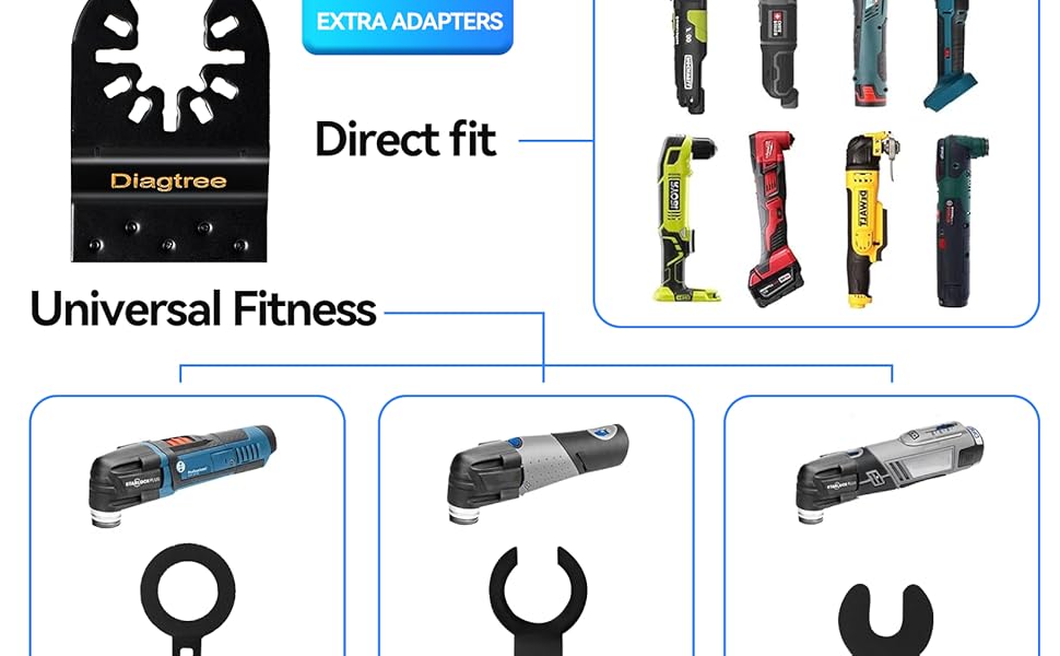 Diagtree Oscillating Saw Blades