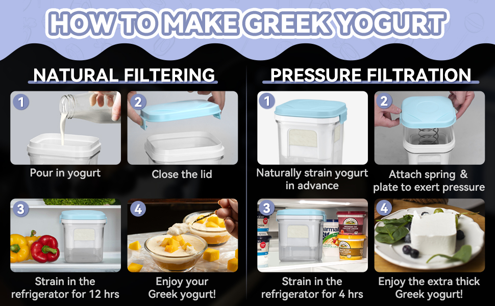 How to make Greek yogurt