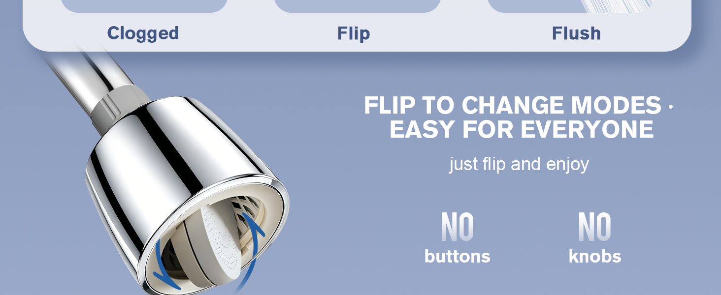fixed shower head