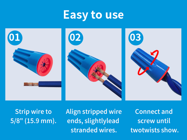 Dicio Waterproof Landscape Wire Connectors