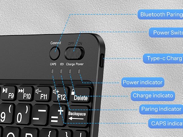 bluetooth keyboard for tablet