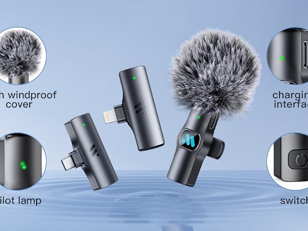 Wireless Lavalier Microphone