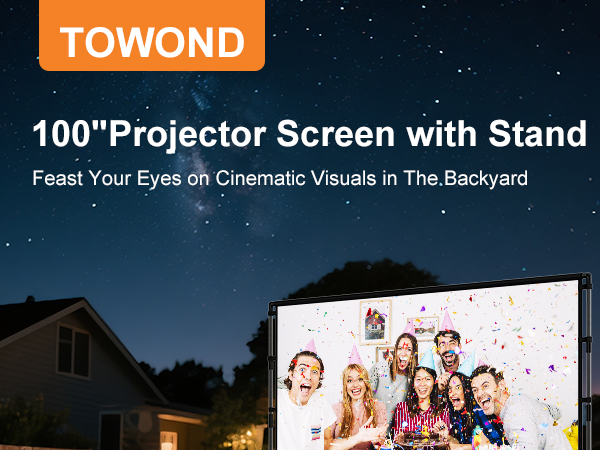 projector screen 100 inch