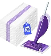Mopping Replacements Pad Compatible with Swiffer Wet Jet Spray Mops, Disposable Multi Surfaces Mo...