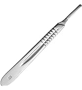 DEXSUR Scalpel Handles, Premium Quality, Rust Proof Stainless Steel Scalpel Knife Handle, Lightwe...