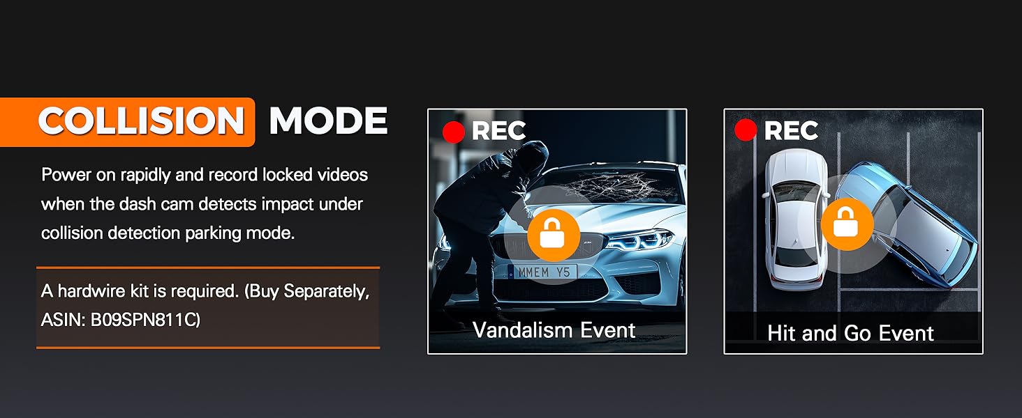 parking mode-collision sensing mode