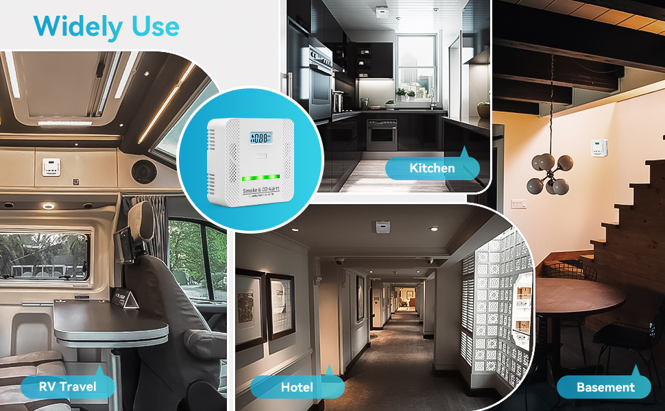 fire and carbon monoxide detector