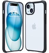 Mkeke for iPhone 15 Case, [Not Yellowing] [Military-Grade Drop Protection] Clear Slim Phone Cases...