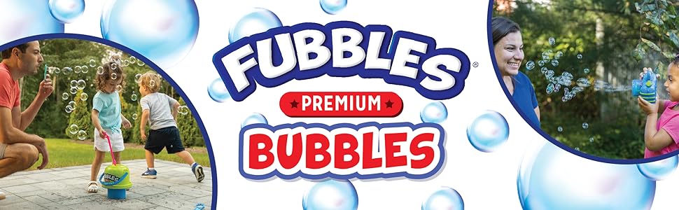 Fubbles, Bubbles, Bubble Toy, Toys for 1 year olds, party favor, toys for 2 year old, no spill, USA