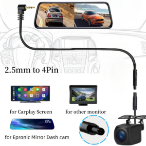 4 pin backup camera