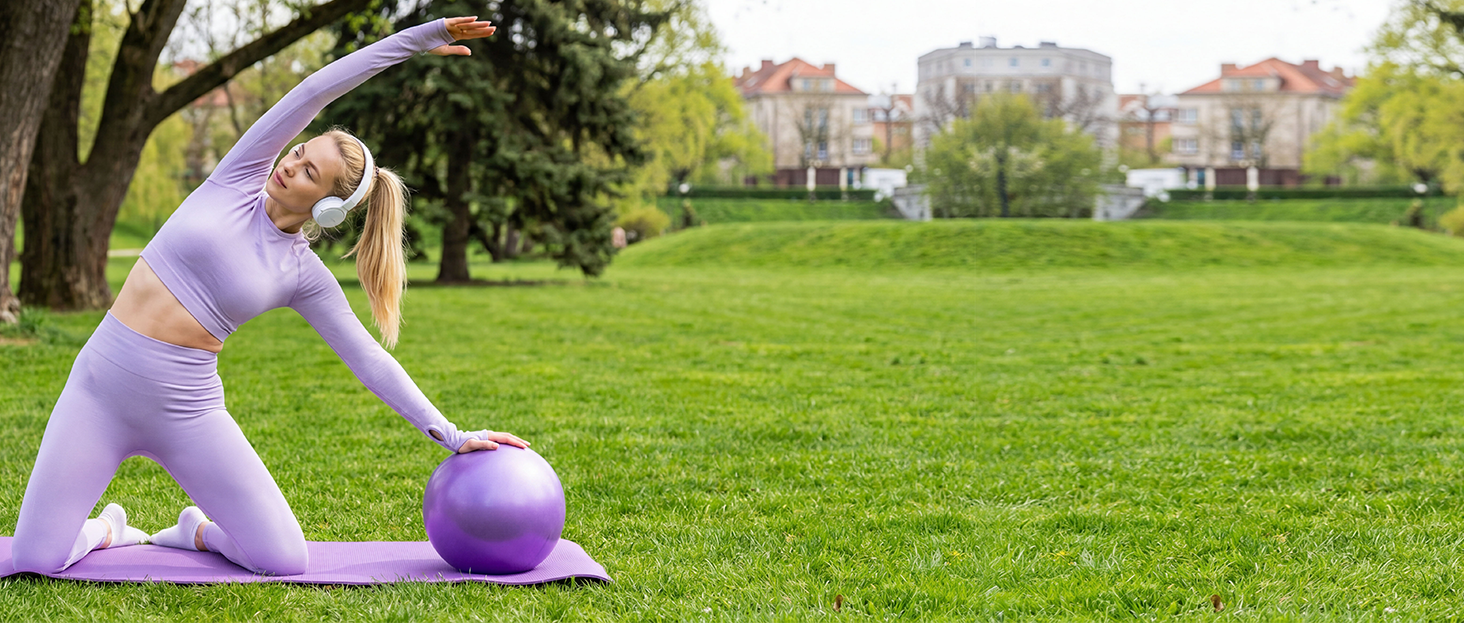 Pilates Ring and Ball Set
