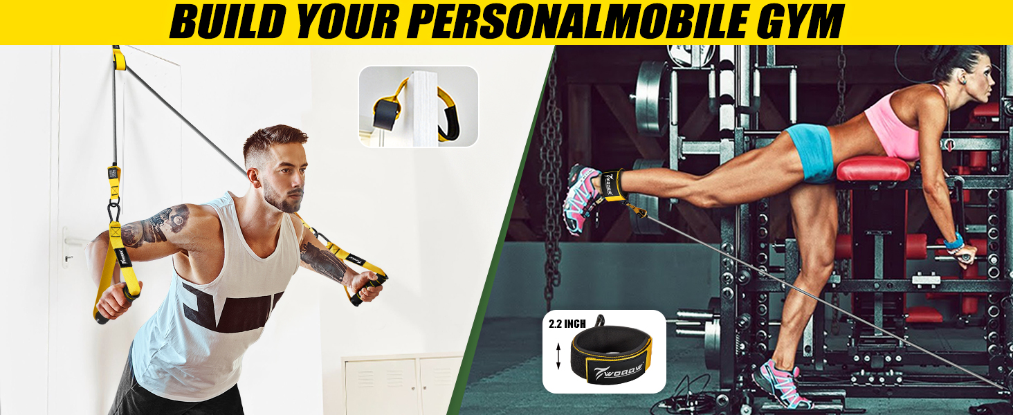 resistance bands with handles