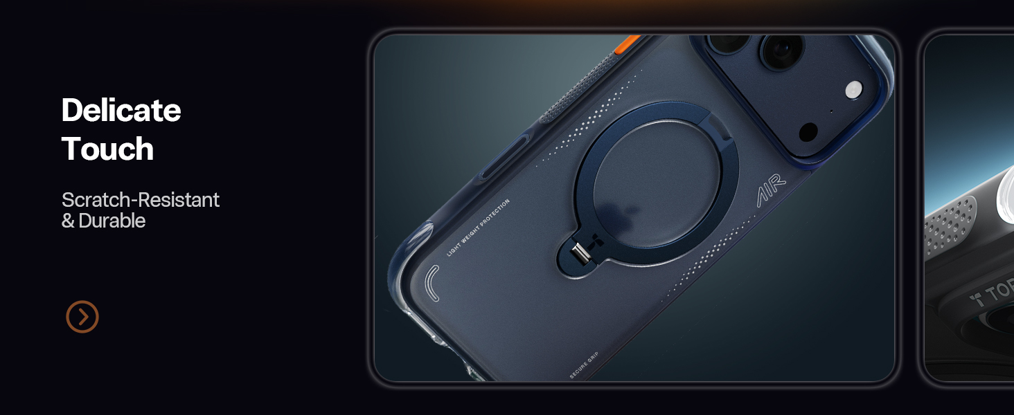 Text reads 'Waterproof level:' and 'Delicate'. Dark-themed product interface or specification graphics with text indicators.