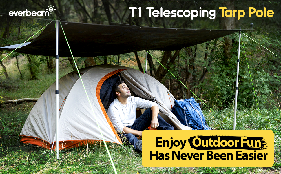 Everbeam Telescopic Tarp Pole
