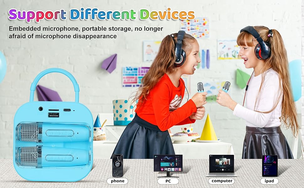 Mini Karaoke Machine for Kids