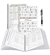 Cleaning Planner, Cleaning Schedule and Checklist Organizer