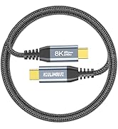 USB C to USB C 3.2 Cable 3.3FT, 40Gbps Data Transfer 8K@60Hz USB C Monitor Cable for Video, 240W ...