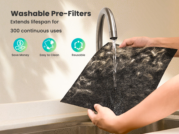 air purifier with washable filter
