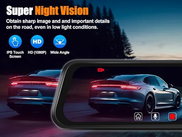 mirror dash camera dash cam rear view mirror car mirror camera backup camera rear view mirror