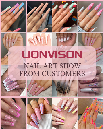 lionvison clear nail tips