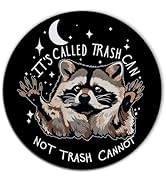 Funny Mouse Pad, It's Called Trash Can Not Trash Cannot Funny Raccoon Mouse Pad, Black Mouse pad,...