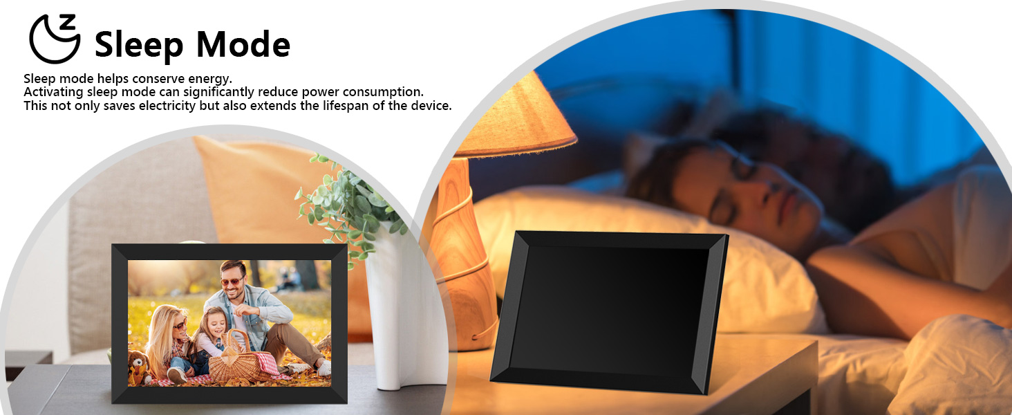 32GB FRAMEO 10.1 Inch Smart WiFi Digital Photo Frame