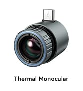 mileseey thermal monocular laser rangefinder night vision binoculars