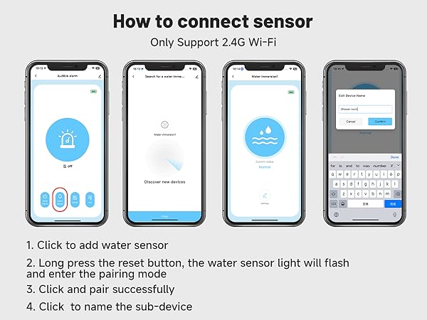 water sensor alarm