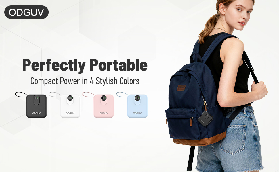 Compact Power in 4 Stylish Colors