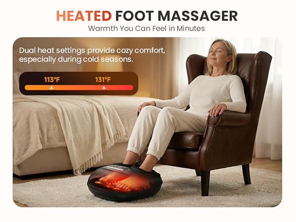 heated foot massager