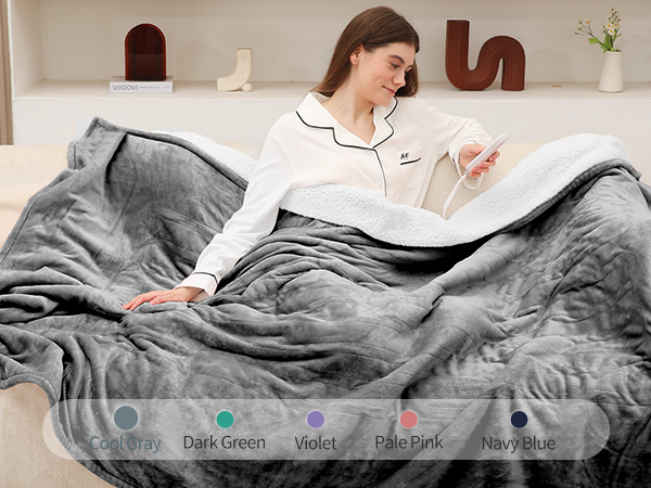 electric blanket with timer