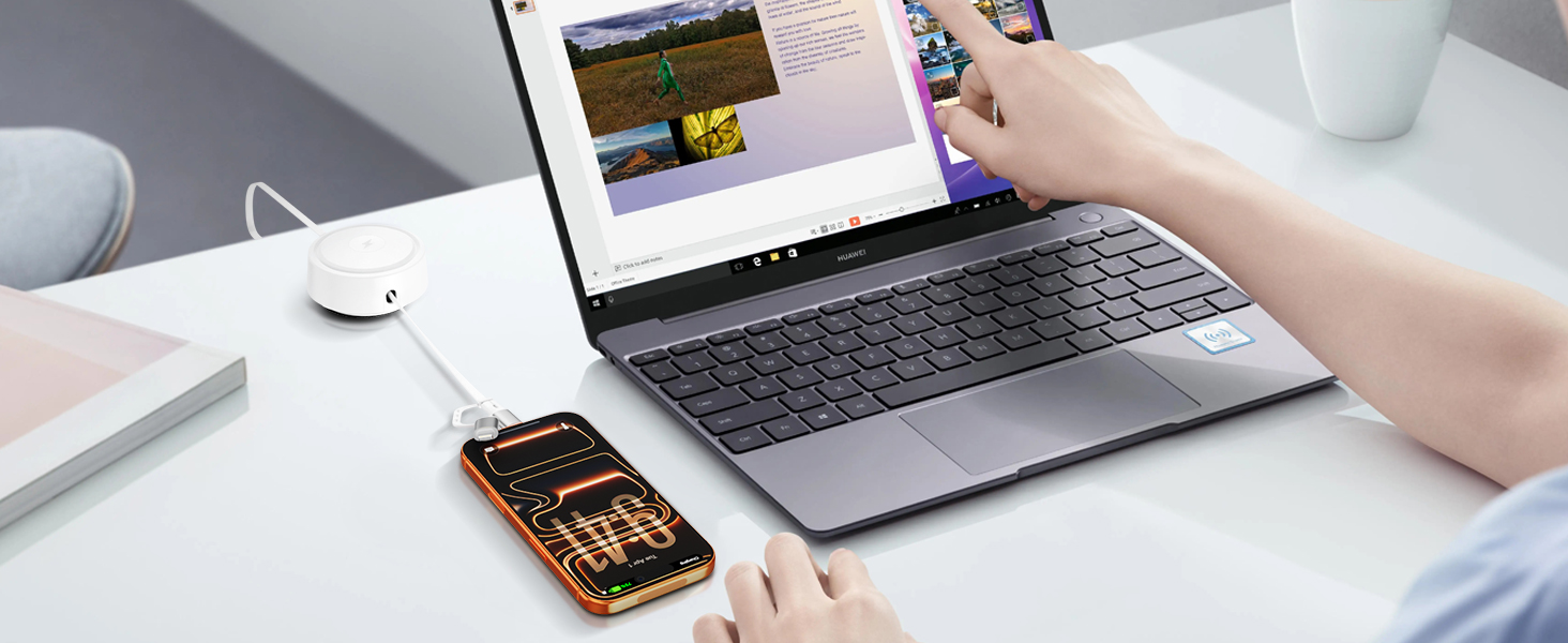 USB-C + Lightning Cable