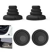 Arwrilt 4 PCS Silicone Car Door Shock Absorber, 1.38" x 1.1" Air Sac Buffer Cushion Car Door Prot...