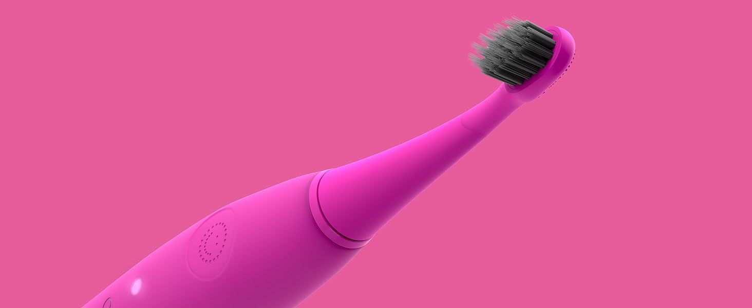 Pink toothbrush
