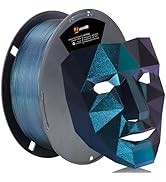 LOVOON 3D PLA Filament 1.75mm, Galaxy 3D Printing Filament,Burnt Titanium pla Filament, Exposed t...