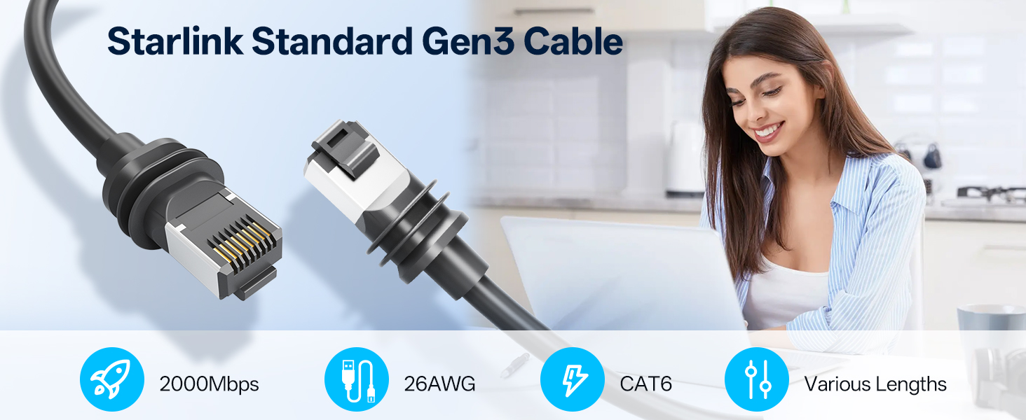 STARLINK CABLE FOR GEN 3