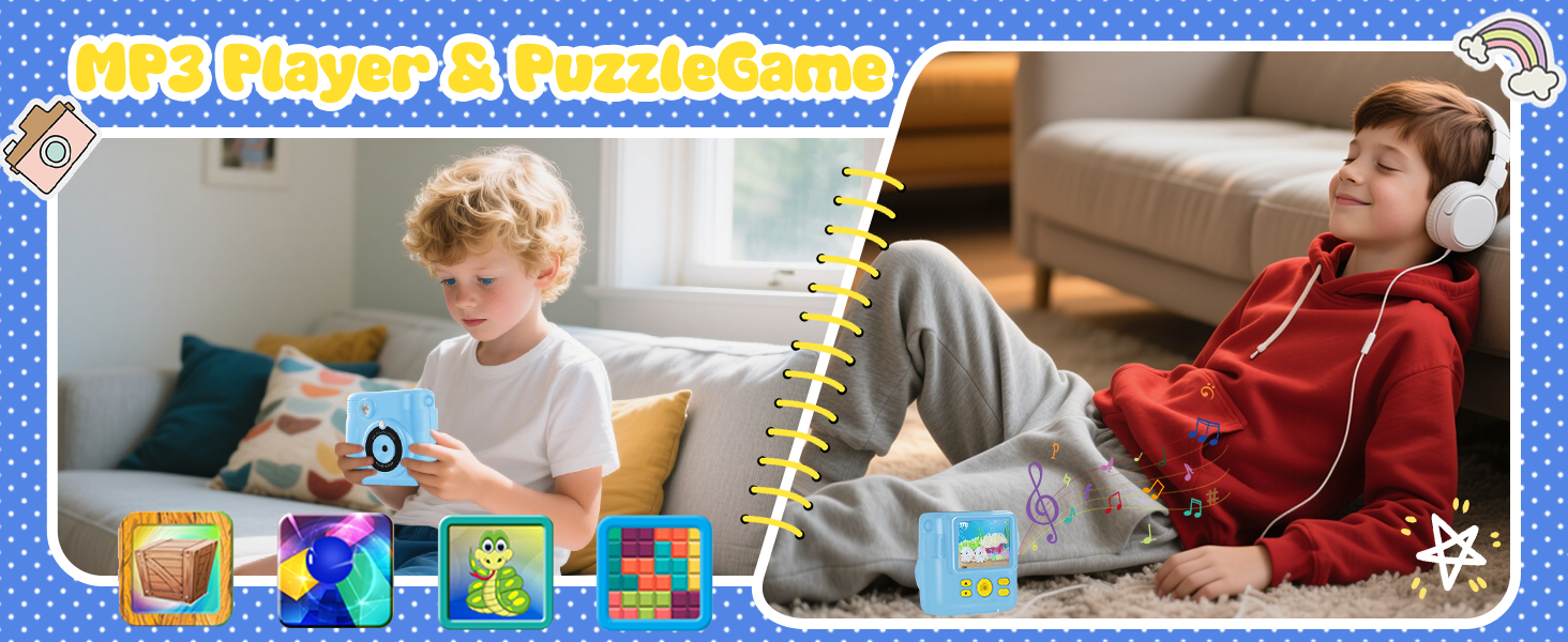 Kids Camera Instant Print