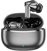 Wireless Earbuds, 2025 Bluetooth 5.4 Headphone 3D Bass Hi-Fi Stereo Ear Buds, 4 ENC Noise Cancell...