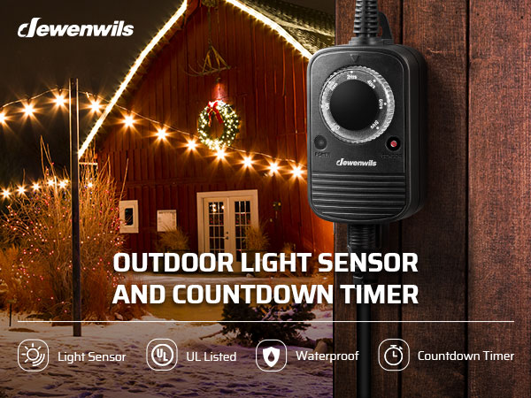 Outdoor Timer Outlet Waterproof