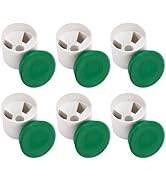 6 Sets Golf Hole Cups with Cover 4'' Putting Green Golf Hole Cup Practice Training Aids for Outdo...