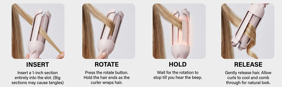 Automatic Rotating Curling Iron