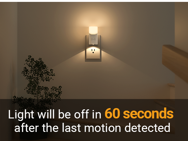 auto off night light